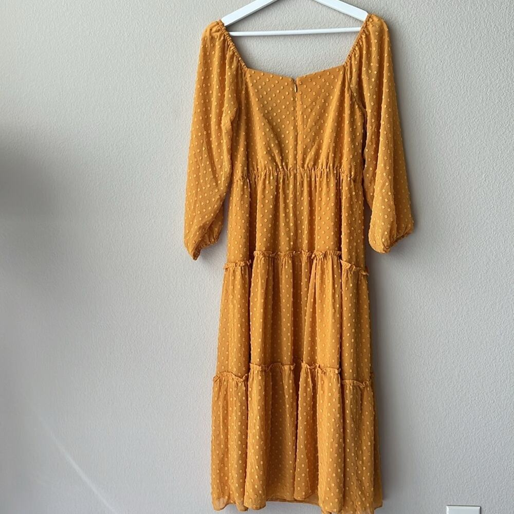 J Crew Tiered Midi Dress, Size 4 - Picture 6 of 11
